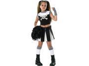 Girl s Bad Spirit Goth Cheerleader Costume