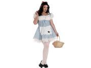 Storybook Sweetheart Plus Size Dorothy Holiday Party Costume