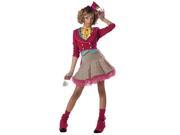 The Mad Hatter Wonderland Fairytale Junior Teen Holiday Party Costume