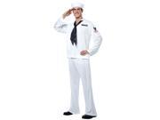 Navy Blue Sailor Adult Mens Halloween Costume