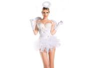 forWhite Swan Angel 2pc Womens Costume