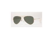 Ray Ban RB 3044 Sunglasses Styles Arista Frame Crystal Gray Lenses L0207 5200