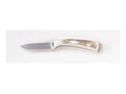 Timberline Knives Kommer Designed Trophy Drop Point White Handle White 3.00in