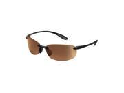Bolle Sunglasses Kickback Shiny Black Frame Photo V3 Golf Lens