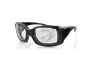 Bobster AVA Sunglasses Black Frame Anti Fog Photochromic Lens