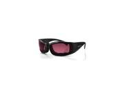 Bobster Invader Sunglasses Black Frame Rose Photochromic Lens