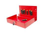 Homak 27in Professional Locking Tool Organizer Red