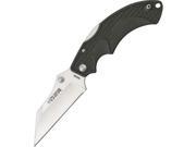 Fox USA Drago Folding Knife 4.625in closed Wharncliff Blade Textured Gray Frn Ha