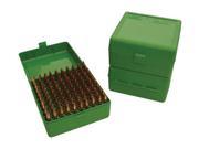 MTM RM 100 Rifle Ammo Box .22 250 .308 .243 Clear Green Black