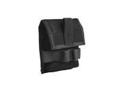 Uncle Mikes 7702510 Tactical Double MOLLE Compatible Handcuff Case