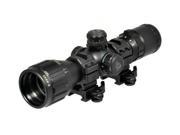 NEW Leapers UTG 3 9x32 CQB Bug Buster Rifle Scope w Rings Sunshade SCP M392AO