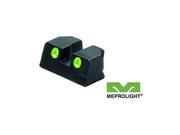 MeproLight Sig 9mm 357Sig Rear Sight Green
