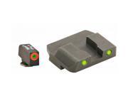 AmeriGlo Tritium Front Tritium Rear For Glock 20 ProGlo Orange Circle Front and