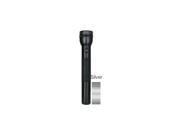 Maglite ST3D105 LED Maglite 3 Cell D Pres Box Silver