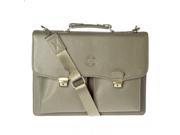 Hero Briefcase Eisenhower Series 275LGR Better Than Leather Grey