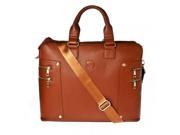 Hero Briefcase Roosevelt Series 900BRN Better Than Leather Brown
