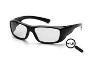 Pyramex Clear Safety Reader Glasses Scratch Resistant SB7910D15