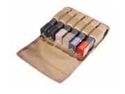 TUFF Products 6 InLine Mag Pouch Size 1 Coyote Brown Single Stack Magazines 19