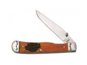 Case Harley Davidson TrapperLock Folding Knife 6154L SS w Persimmon Orange Bone