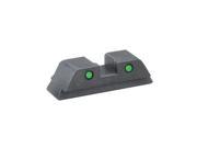 Ameriglo Rear Tritium Night Sights Glock 43 Green Tritium With Black Outlines