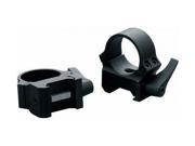 Leupold Quick Release Weaver Style Rings 1in Low Gloss Black