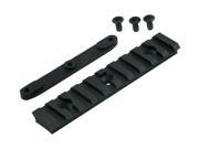 Lancer Accessory Rail With Hardware 4 Inch Black