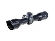 Leapers UTG 4X32 1in Compact CQB Riflescope Mil dot Reticle Pre Adj at 100Yds