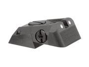 Kensight DAS 1911 Defense Adjustable Rear Sight White Dot with Serrated Blade B