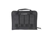 Voodoo Tactical Pistol Case With Mag Pouches Purple