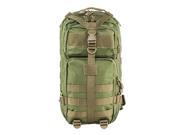 VISM Small Backpack Green with Tan Trim