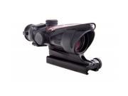 New Trijicon 4x32 BAC ACOG Riflescope Dual Illuminated Red Crosshair 300BLK Ret
