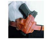 Desantis Mini Slide Belt Holster Fits Glock 43 Right Hand Black Leather 086BA8BZ0