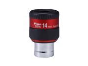 Vixen SSW 83 Degree Field of View Ultra Wide 14mm Eyepiece Black Red