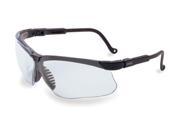 Howard Leight Lightweight Genesis Uvex Protective Eyeglasses Black Frame Clear