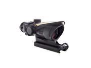 Trijicon ACOG 4x32 Illuminated Riflescope Amber Chevron BAC Reticle Flattop TA