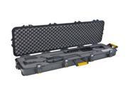 Plano Molding AW Double Scoped Rifle Case 54.6in x 6in x 15.5in Wheels Blac