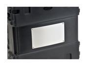 SKB Cases Shipping Label Plate Black