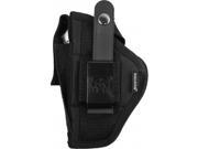 Bulldog Cases Extreme Belt and Clip Ambidextrous Holster Black Compact Autos