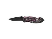 Kutmaster Moonshine Tanto Rescue Knife Muddy Girl 2.5in. Blade 196423