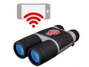 ATN BinoX HD Binocular 4 16x Digitial Zoom 65mm Objective 1080p with GPS Black Finish DGBNBNHDX2