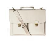 Hero Briefcase Eisenhower Series 275CRM Better Than Leather White