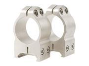 Warne High Maxima Scope Rings w Silver Finish