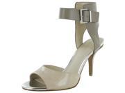 Kenneth Cole Tami Leather Open Toe Ankle Strap Heel Shoe