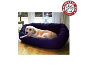 Majestic Pet Small 24 Bagel Dog Bed 24 x22 x9 BLUE