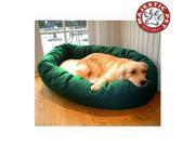 Majestic Pet Small 24 Donut Dog Bed 24 x22 x9 GREEN SHERPA