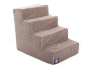 Majestic Pet 4 Step Stone Suede Pet Stairs 78899567511