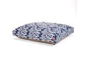 Navy Blue French Quarter Large Rectangle Pet Bed