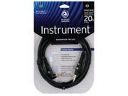 Planet Waves 20 Custom Series 1 4 Right Angle Instrument Cable