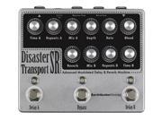 EarthQuaker Devices Disaster Transport Sr Modulated Delay Reverb Machine w 9v power supply