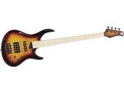 MTD Kingston Heir 4 String Bass Guitar Tobacco Sunburst Maple Fretboard